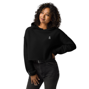 Women's Cropped Hoodie Return To Your Center